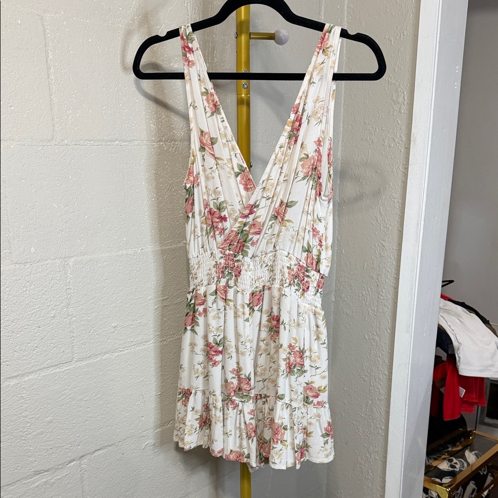 American Eagle Outfitters Floral Print Romper